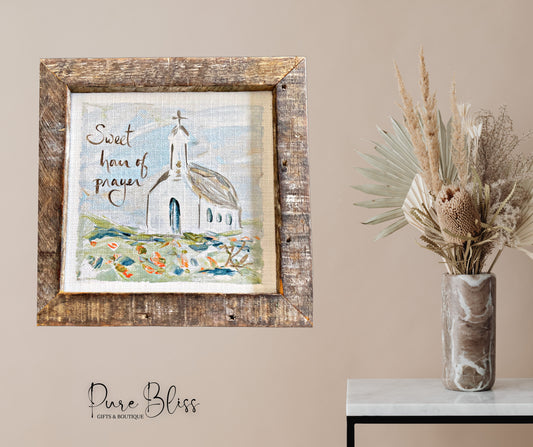Sweet Hour Of Prayer Painting 12x12