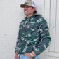 Fleece Hoodie - Woodland Camo