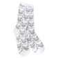 Worlds Softest Socks + Checkered Heart Grey