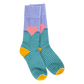 Worlds Softest Socks + Ice Blue Multi Heart
