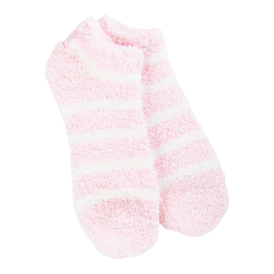 Cozy Low Worlds Softest Socks + Candy Stripe