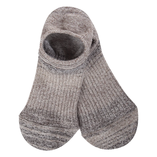 Rib Low Worlds Softest Socks + Walnut