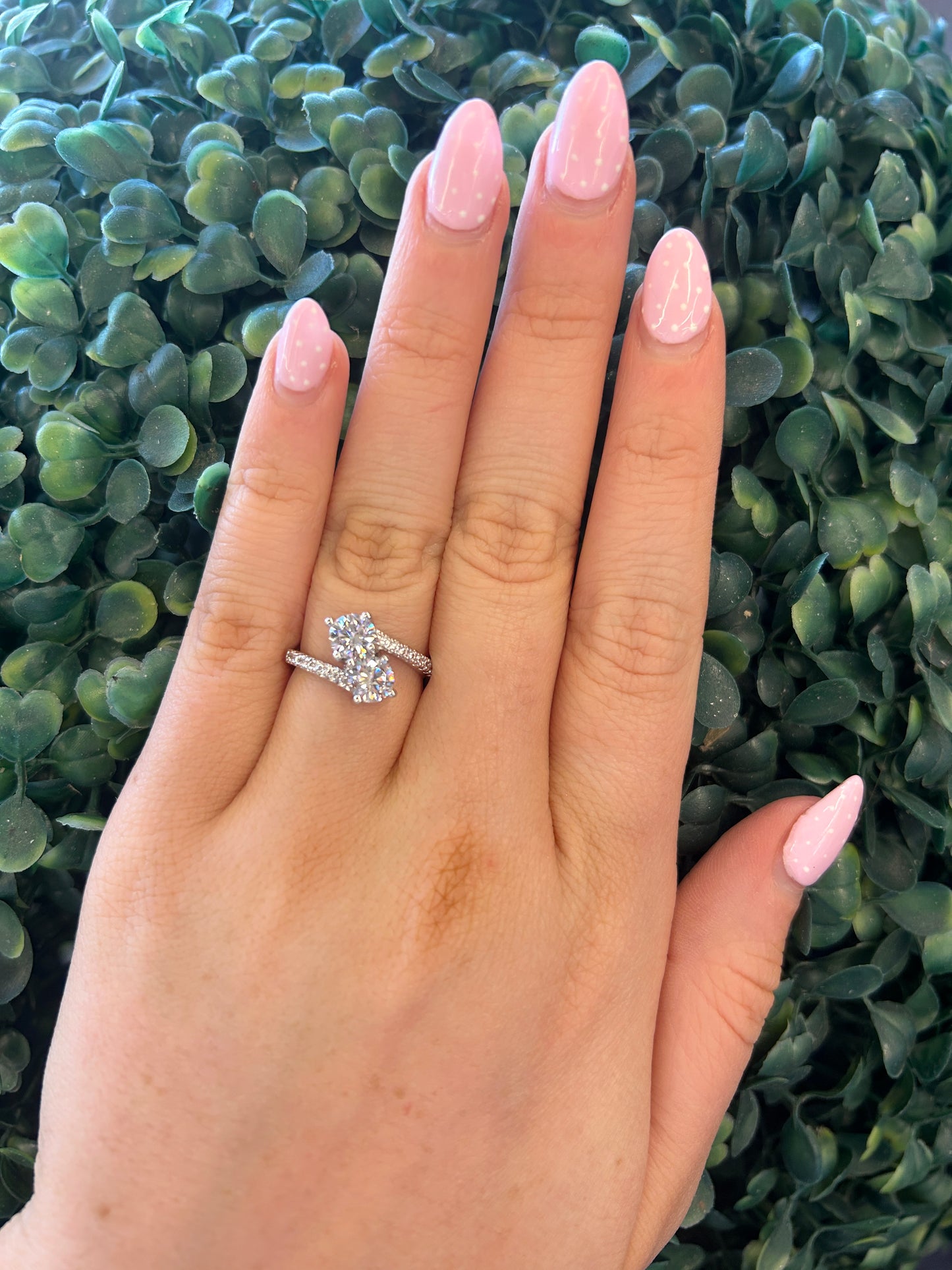 Double Diamond Ring