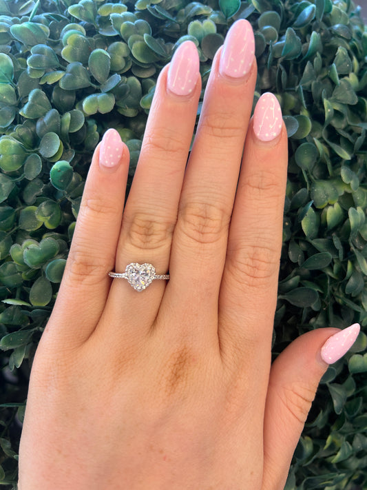 Love Sign Diamond Ring