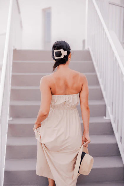 Teleties Flat Square Hair Clip - Large