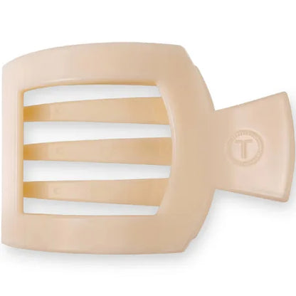 TELETIES - Square Flat Hair Clip - Medium