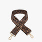 Leopard - Mustard Guitar Strap