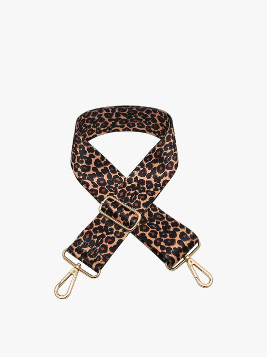 Leopard - Mustard Guitar Strap