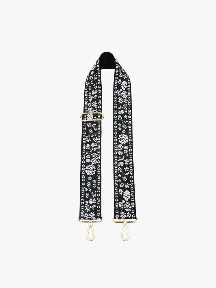 Floral - Pink Guitar Strap