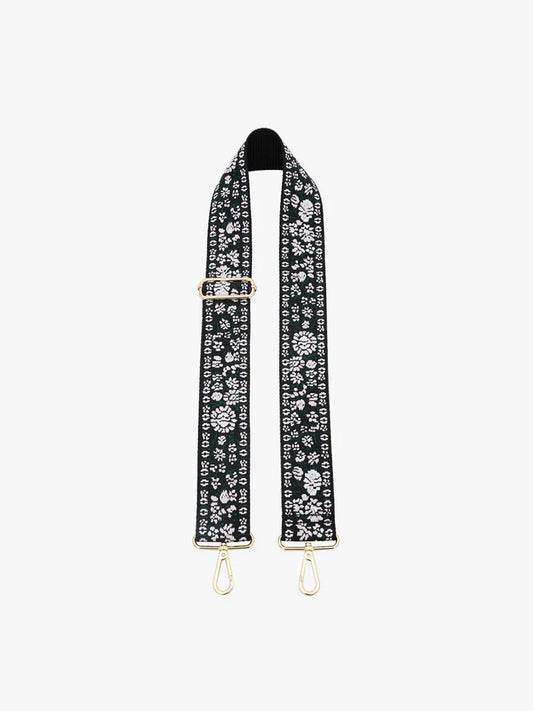 Floral - Pink Guitar Strap