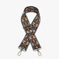 Boho Vine - Black/Camel/Grey Guitar Strap