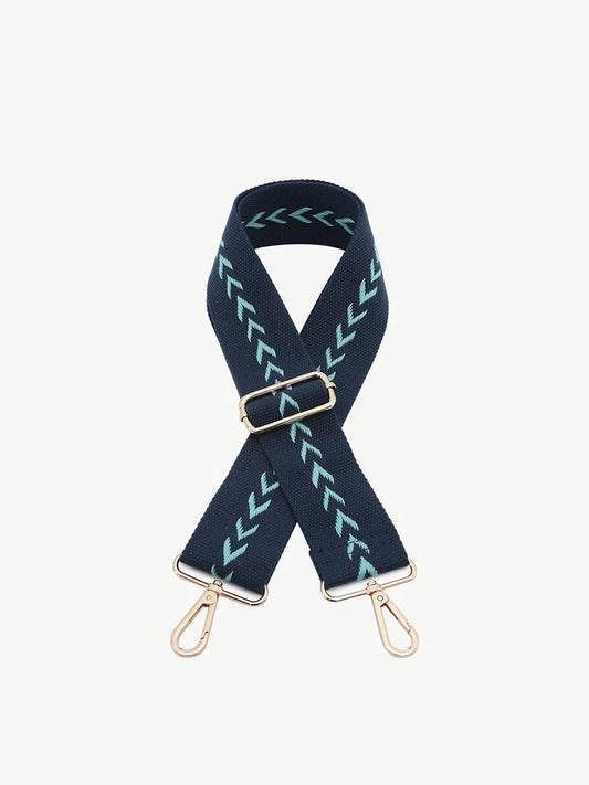 Arrowhead - Blue Guitar Strap