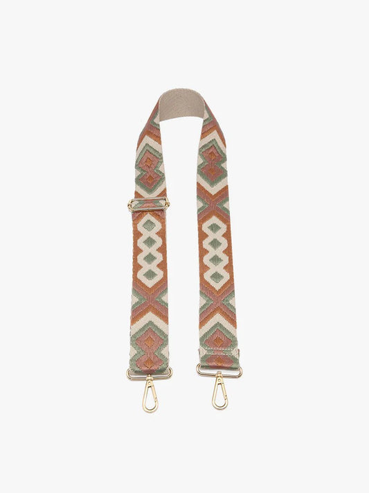 Bohemain - Camel/Sage Guitar Strap