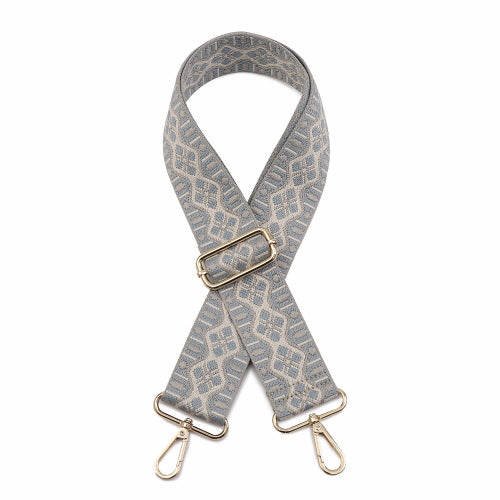 Wave - Light Blue Guitar Strap