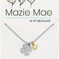 Silver Clover & Horseshoe Necklace