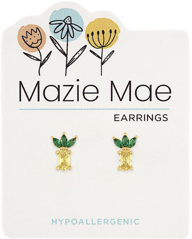 Pineapple Stud Earrings