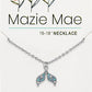 Silver Mermaid Tail Necklace