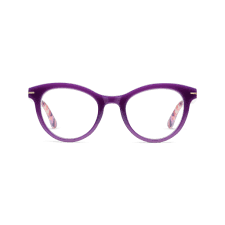 Daphne - Purple/Coral Check Peepers