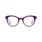 Daphne - Purple/Coral Check Peepers