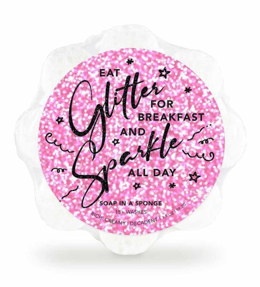 Eat Glitter and Sparkle All Day Soap Sponge