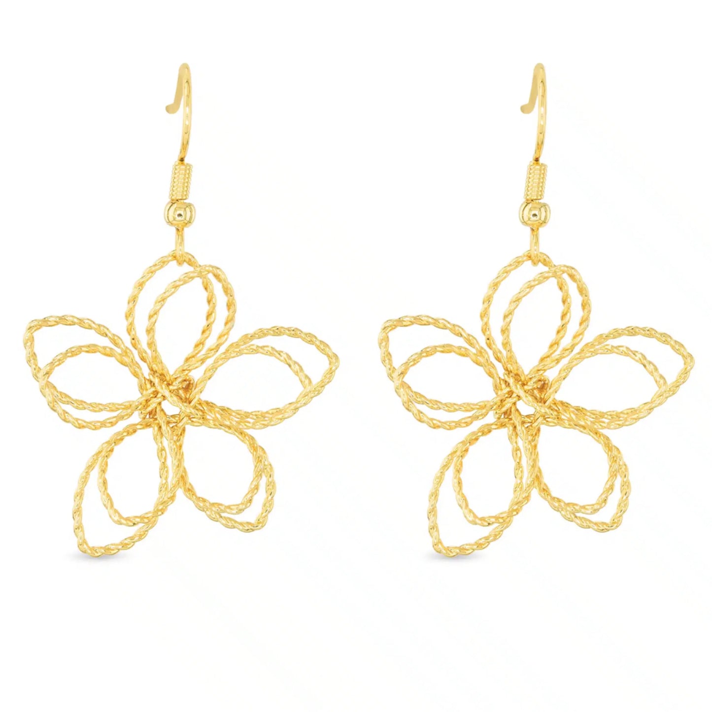Gold Polished Willa Earrings