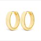 Gold Stacy Small Hoop
