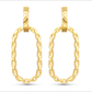 Gold - Chiara Polished Chain Link Drop