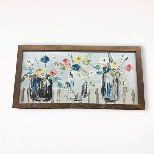Triple Vase Painting