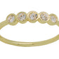 5 Stone Gold Ring