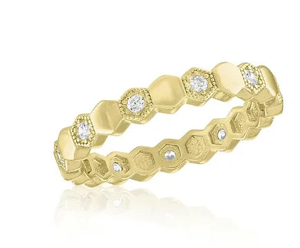 Glitz & Glam Gold Ring