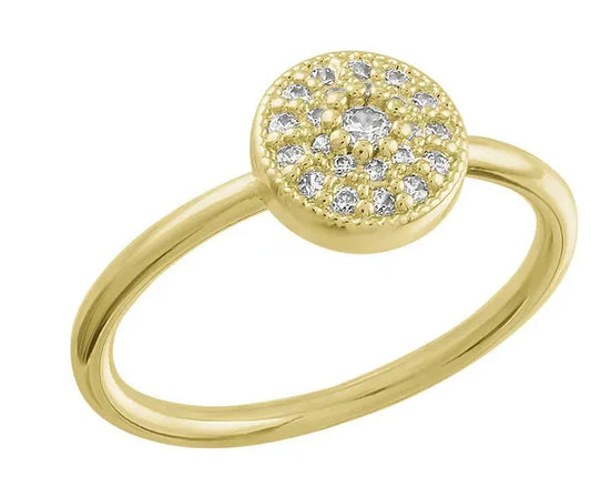Gold  Showcase Ring