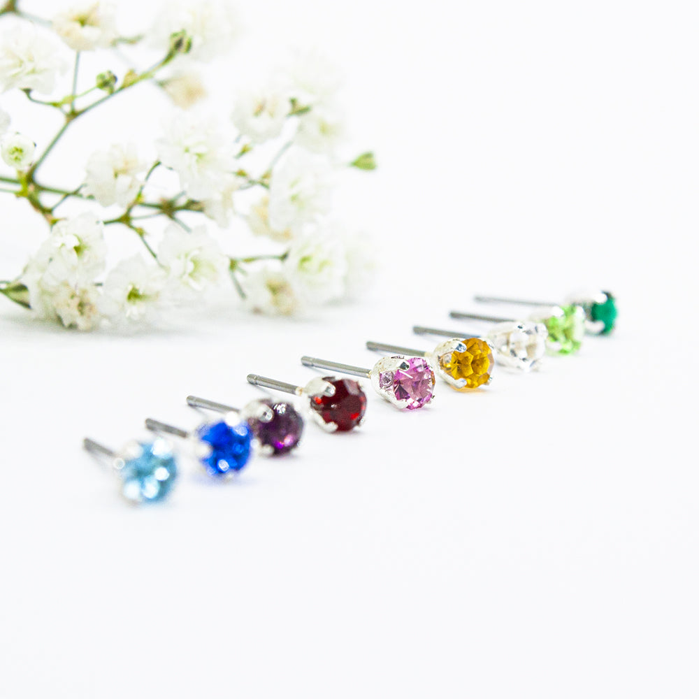 Ear Sense Birthstone Earrings