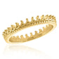 Gold Crown Ring
