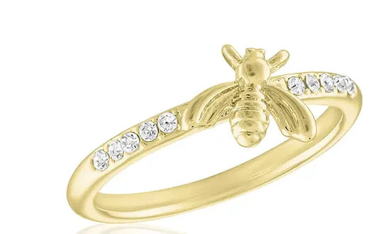 Gold Queen Bee Ring