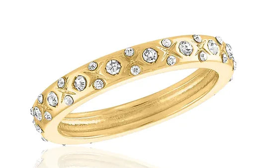 Multiple Diamond Gold Ring