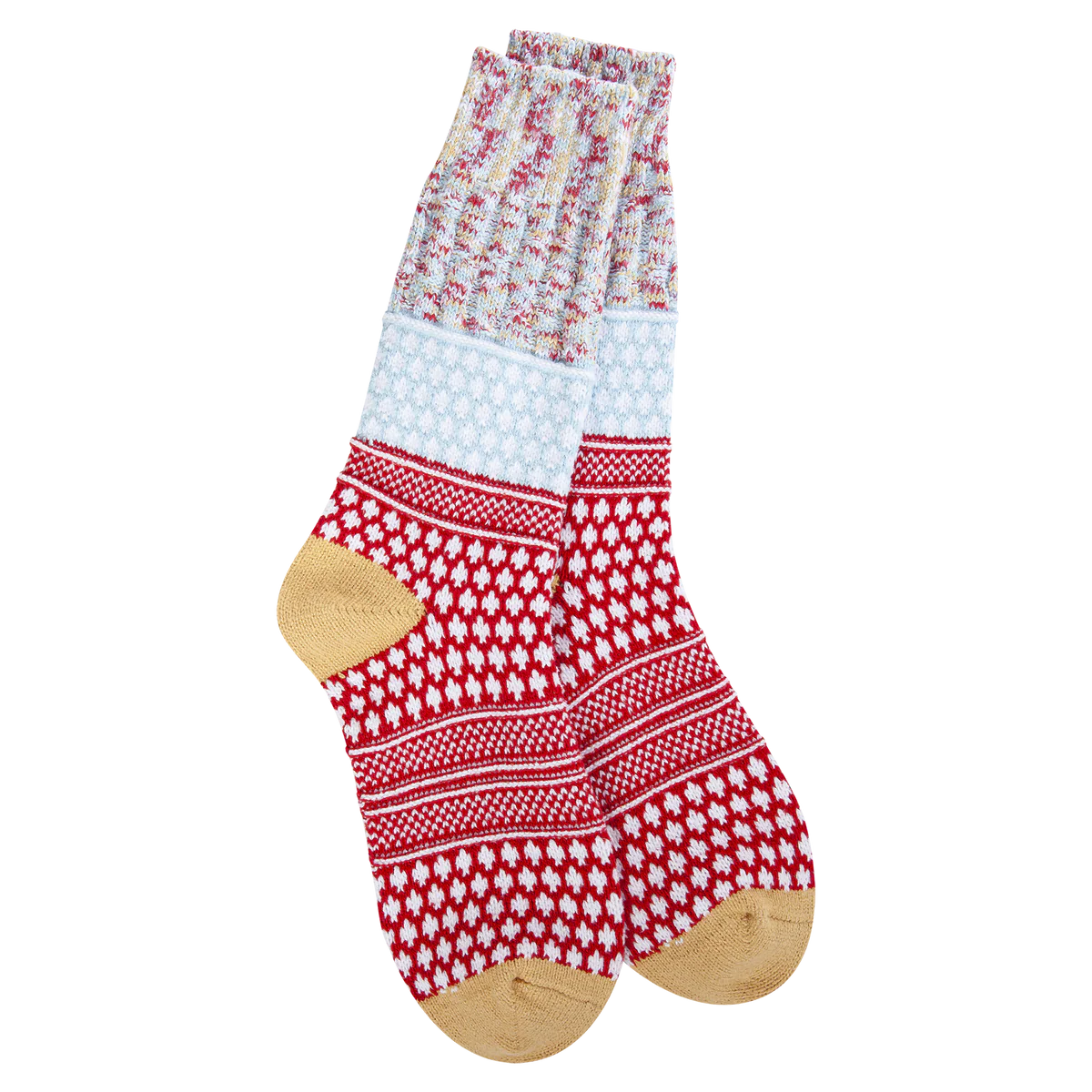 World's Softest Socks + Holiday Gallery Textured Crew