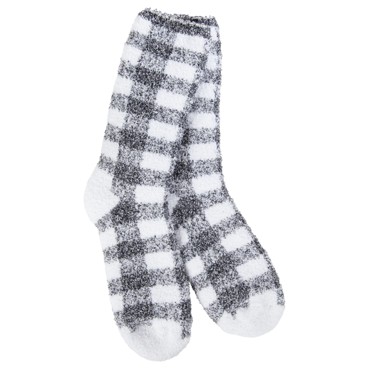 World's Softest Socks + Checked Fireside Crew