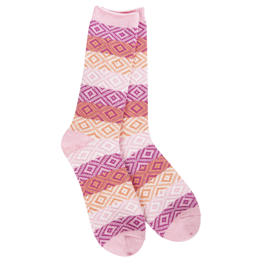 World's Softest Sock + Pink Weekend Gem Crew