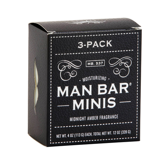 Midnight Amber 3 Pack Mini Soap Bars