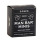 Midnight Amber 3 Pack Mini Soap Bars