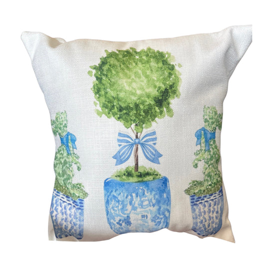 Chinoiserie Vase Pillow 18x18