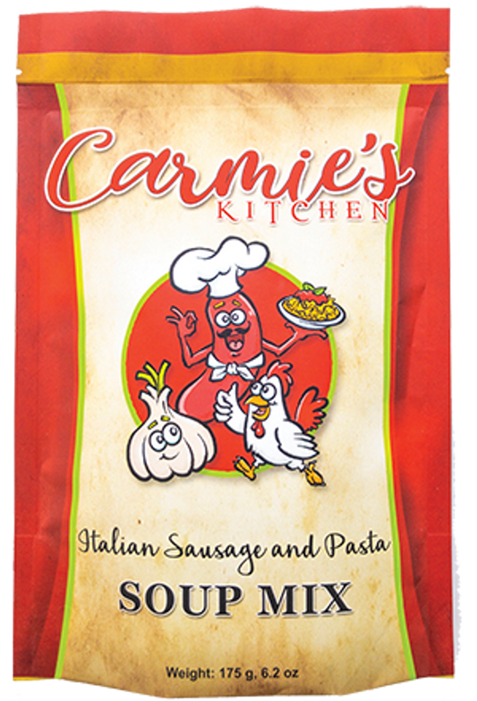 Italian Sausage and Pasta Soup Mix - Carmie's Kitchen