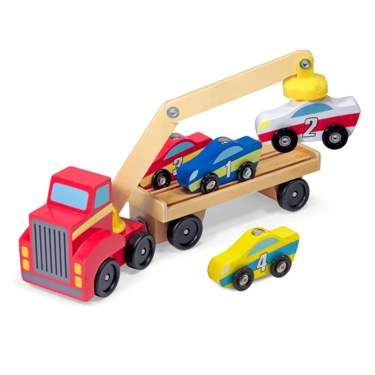 Wooden Toy Vehicles Collection