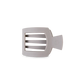 Flat Square Hair Clip - Small