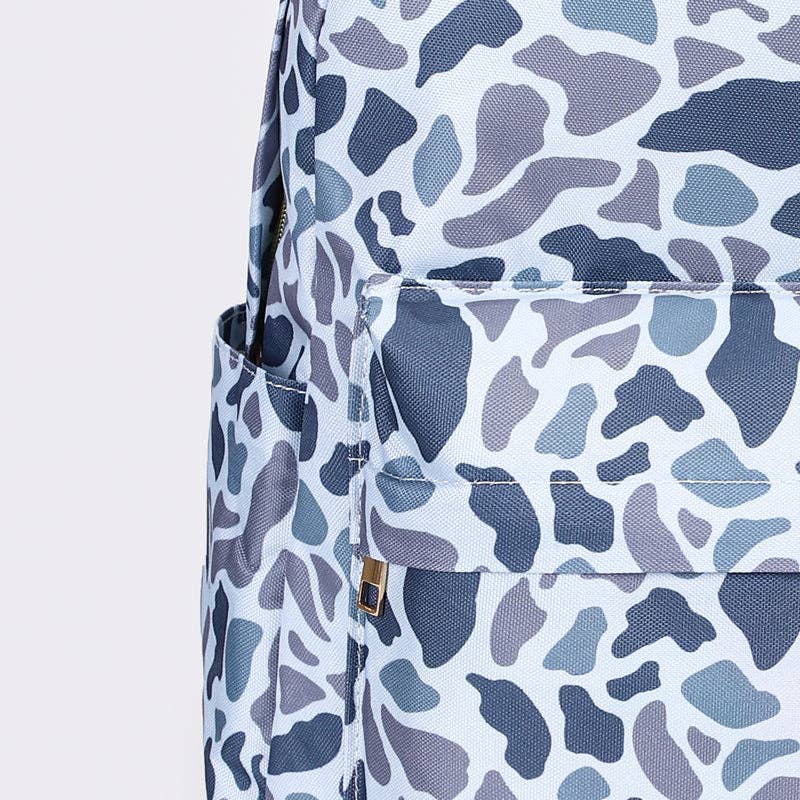 Grey Camo Kids Backpack