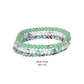 Kids Mini Crystal Stretch Bracelet Set - Snow Cone