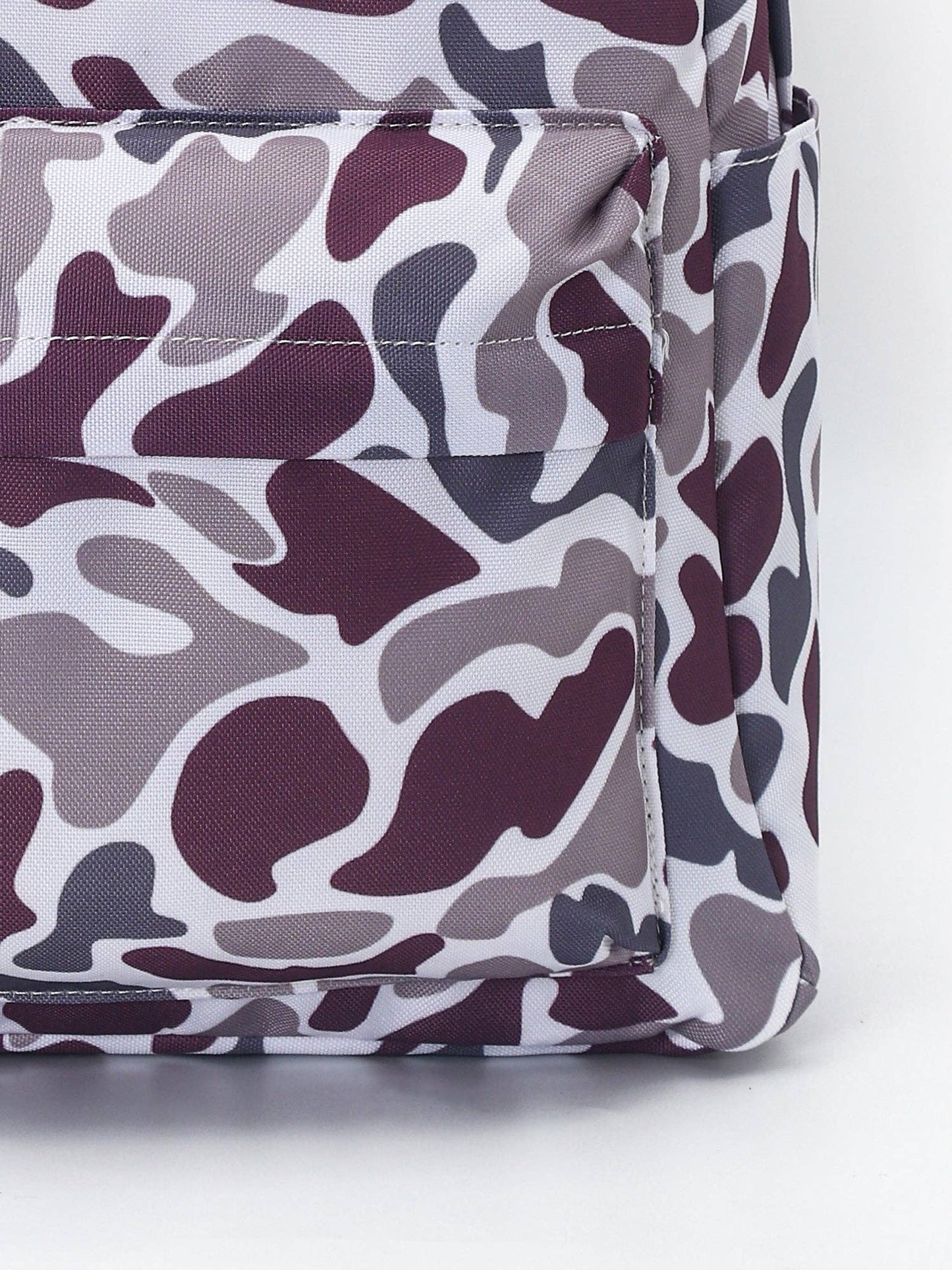Maroon Camo Kids Backpack