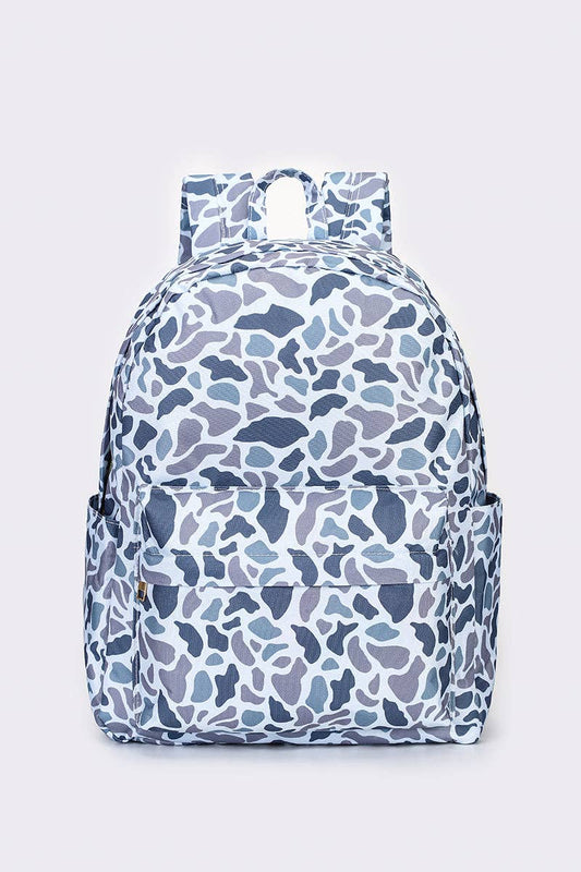 Grey Camo Kids Backpack