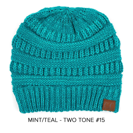 CC Beanie - Mint/Teal