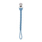 Sweetie Strap Silicone One-Piece Pacifier Clips: Blue Beaded